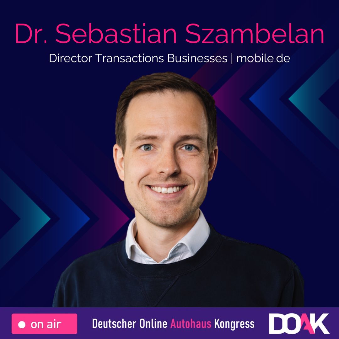 Dr. Sebastian Szambelan Dr. Sebastian Szambelan